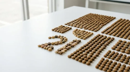 Analyse scientifique de la qualité nutritionnelle des croquettes pour chien